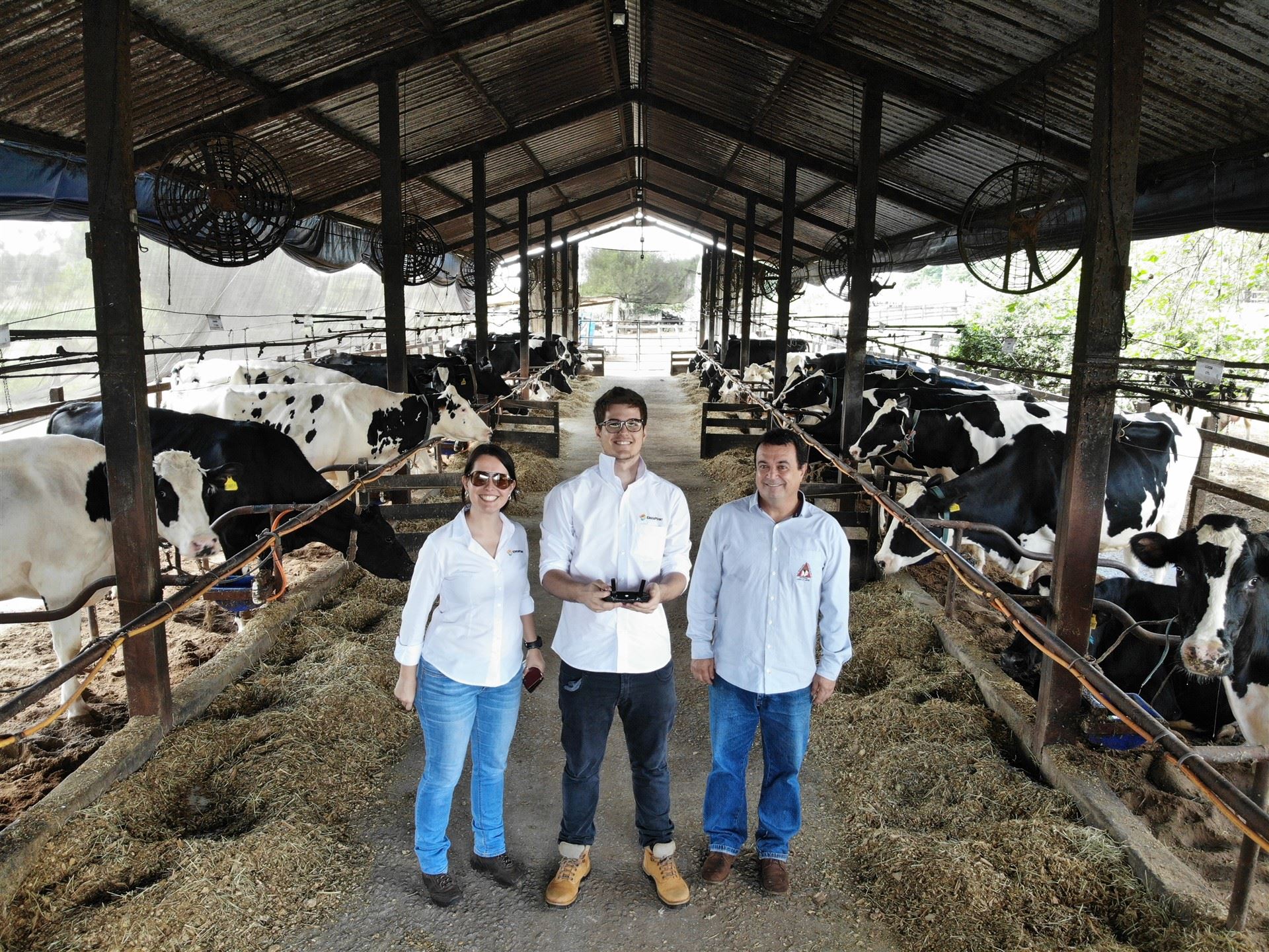 Parte da Equipe EducaPoint em gravação a campo Parte da Equipe EducaPoint em gravação a campo