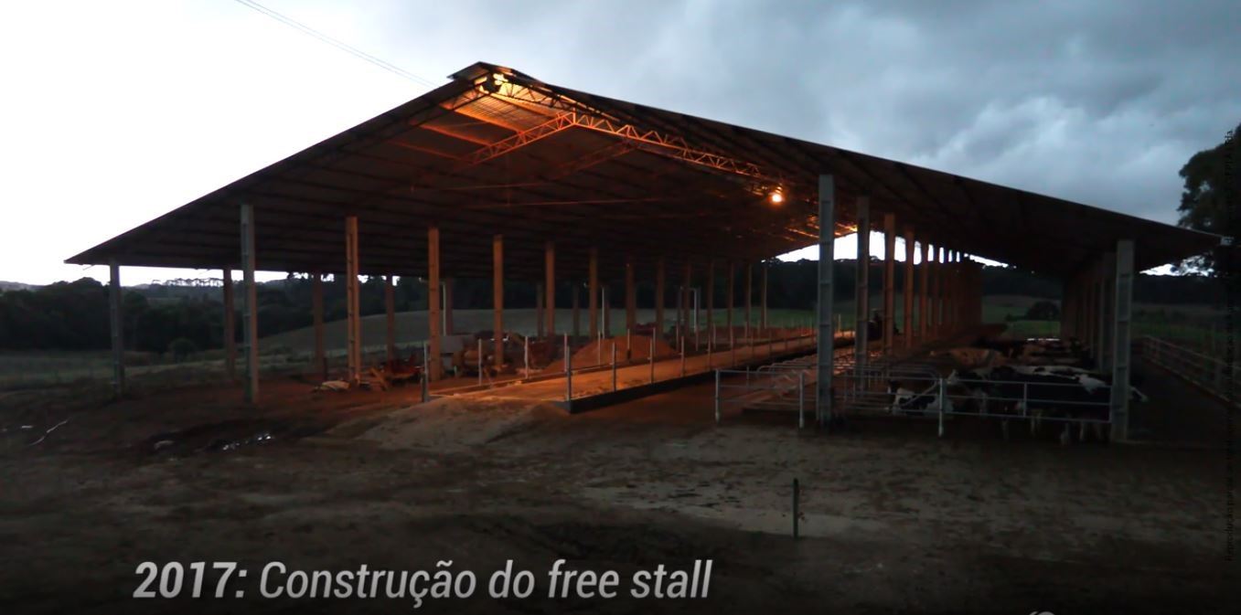 Free stall do Sítio São Sebastião
